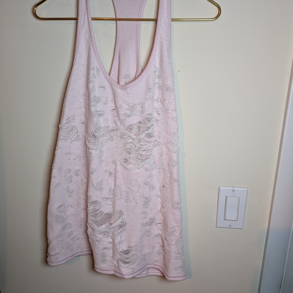 ALO Yoga Light Pink Tank